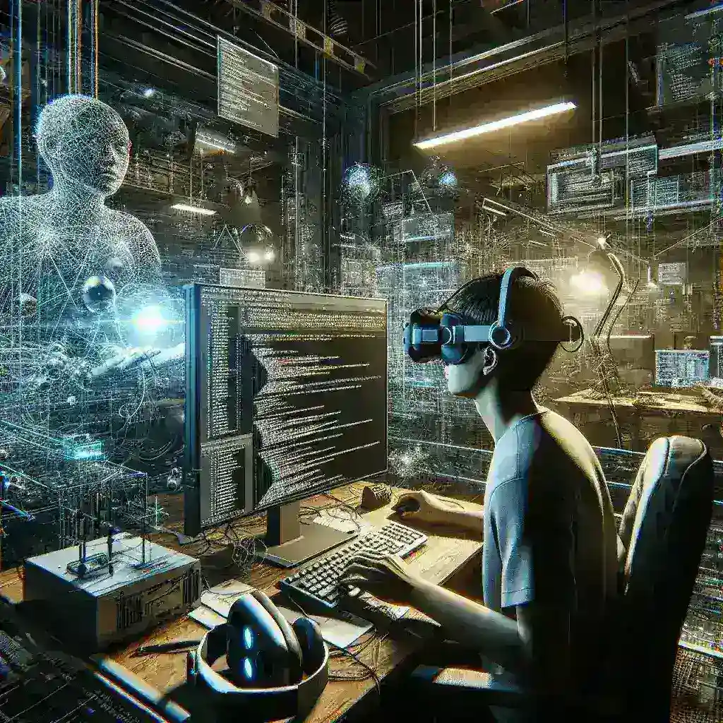 "Unity unveils new real-time rendering engine for VR developers, showcasing advanced graphics capabilities in virtual reality environments."